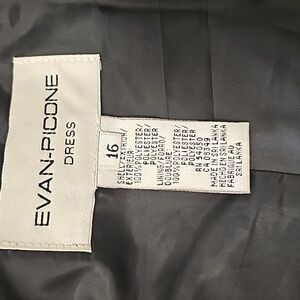 Vintage Evan Picone cocktail dress